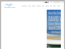 Tablet Screenshot of davidwightglassart.com